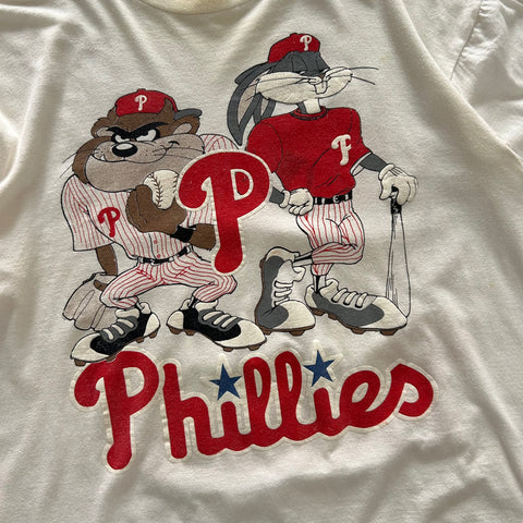Vintage 90s Taz & Bugs Phillies T-Shirt