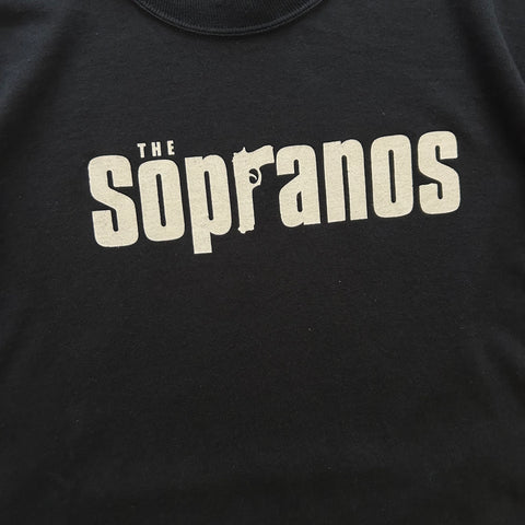 Vintage 2000s The Sopranos T-Shirt Black White