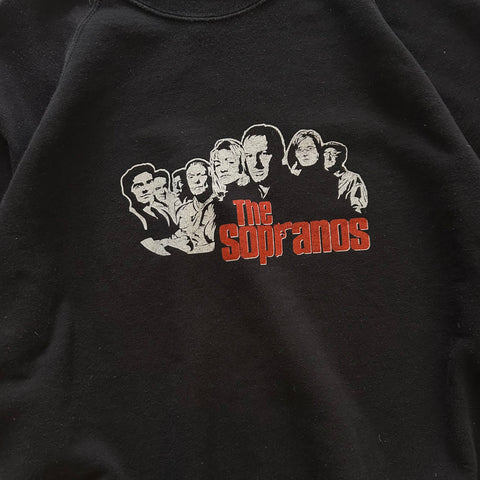 Vintage 2000s The Sopranos Faces Sweater