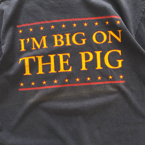 Vintage 90s Piggly Wiggly I'm Big On The Pig T-Shirt
