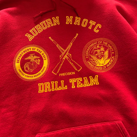 Vintage Auburn NROTC Drill Team Hoodie