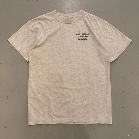 Vintage 90s Crossroads Christian Academy T-Shirt