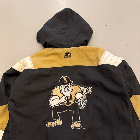Vintage 90s Starter Purdue Anorak Jacket