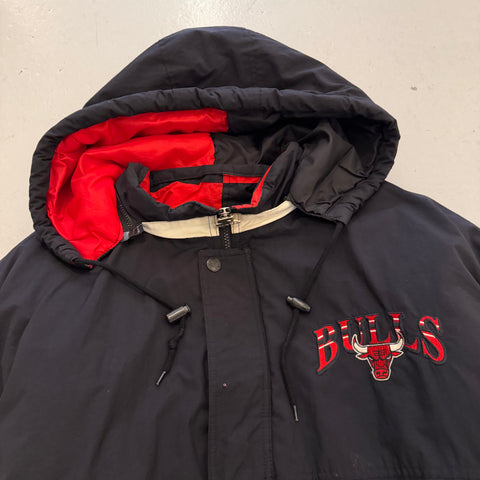 Vintage NBA Chicago Bulls Hooded Starter Jacket