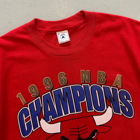 Vintage 1996 Chicago Bulls 'NBA Champions' T-Shirt