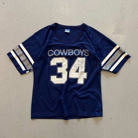 Vintage 90s Cowboys 34 Walker T-Shirt