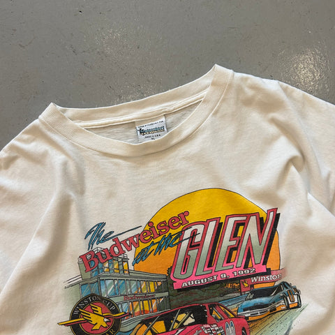 Vintage 1992 Winston Cup Budweiser Glen T-Shirt