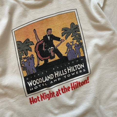 Vintage 90s Hot Night at the Hilton T-Shirt