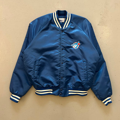 Vintage 90s Chalk Line Toronto Blue Jays Satin Jacket