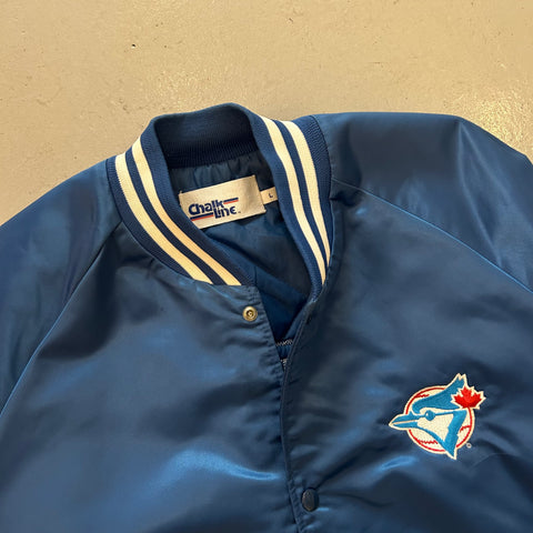 Vintage 90s Chalk Line Toronto Blue Jays Satin Jacket