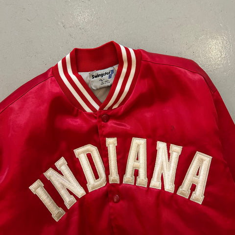 Vintage 90s Indiana Satin Jacket