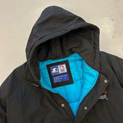 Vintage 90s Starter Charlotte Hornets Jacket