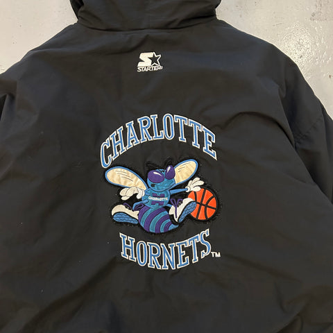 Vintage 90s Starter Charlotte Hornets Jacket