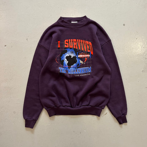 Vintage 2000s I Survived The Millennium Sweatshirt