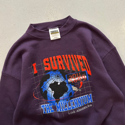 Vintage 2000s I Survived The Millennium Sweatshirt