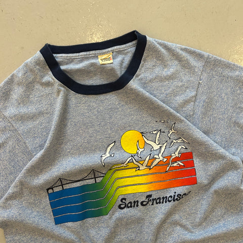 Vintage 80s San Francisco Ringer T-Shirt