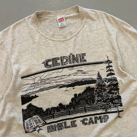 Vintage 90s Cedine Bible Camp T-Shirt