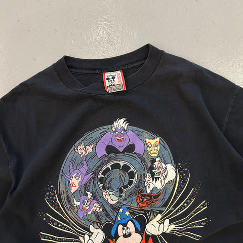 Vintage 90s Fantasmic Villains Fantasia Disneyland T-Shirt