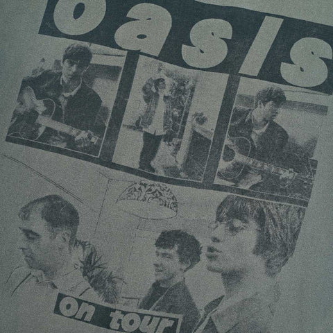 Vintage 90s Oasis On Tour T-Shirt
