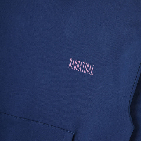 Sabbatical Ransom Letter Hoodie Navy