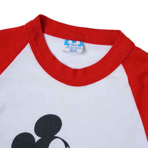 Vintage 80s Mickey Walt Disney World Raglan Shirt