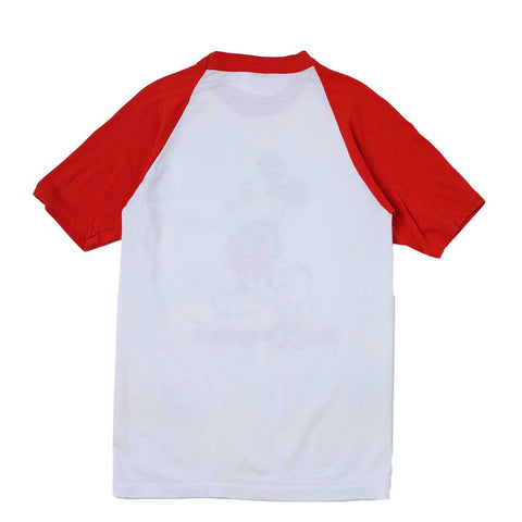 Vintage 80s Mickey Walt Disney World Raglan Shirt