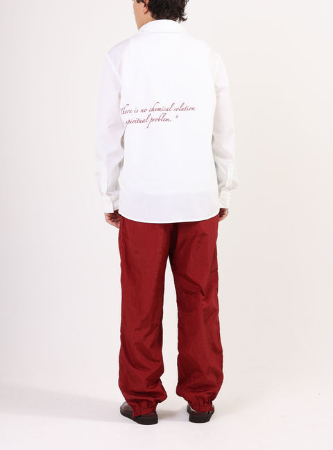 Sabbatical Wine Solution Shirt White