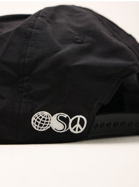 Sabbatical Script Logo Cap Black