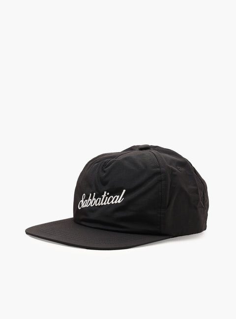 Sabbatical Script Logo Cap Black
