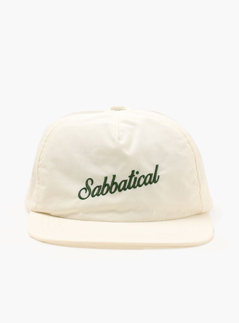 Sabbatical Script Logo Cap Vanilla