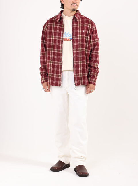 Sabbatical Salvatore Flannel Shirt Cabernet