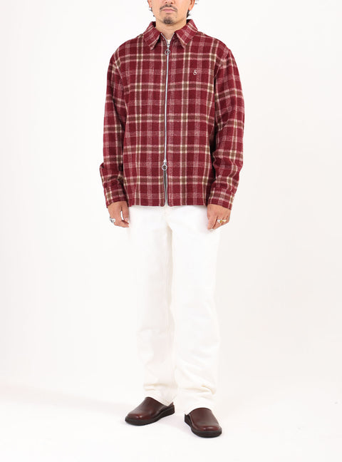 Sabbatical Salvatore Flannel Shirt Cabernet