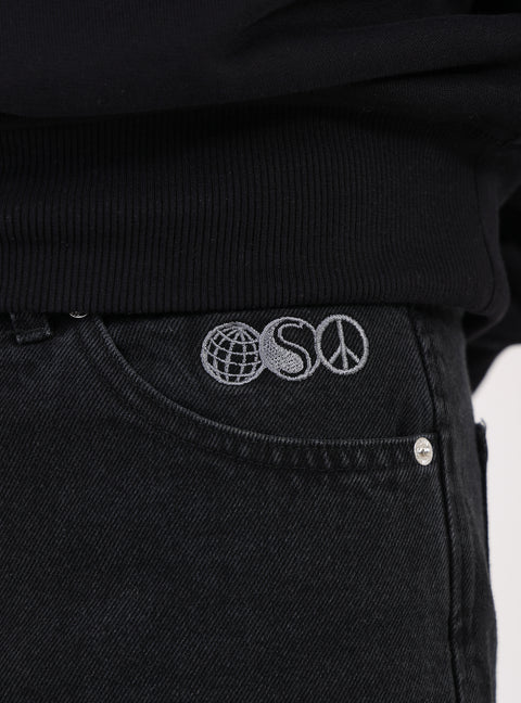 Sabbatical 516 Denim Jeans Washed Black