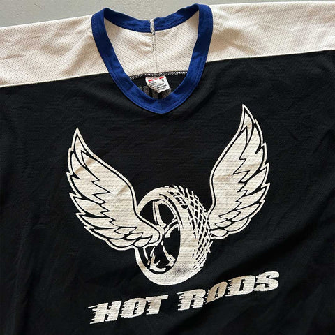 Vintage 90s Hot Rods Ice Hockey Jersey