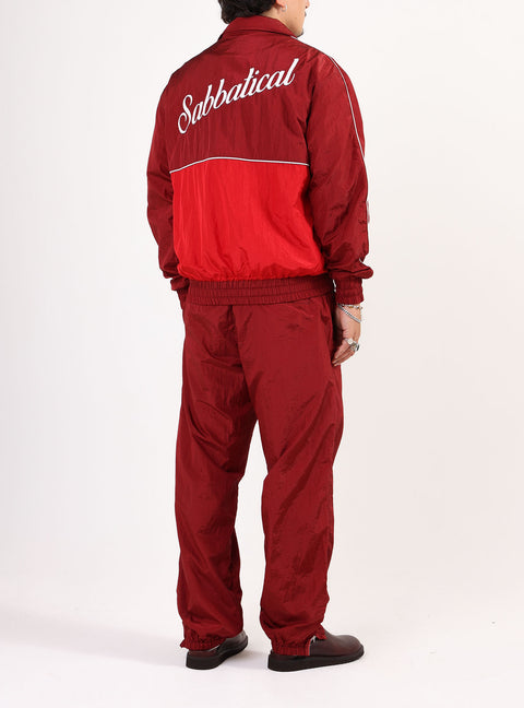 Sabbatical Christopher Track Jacket Cabernet