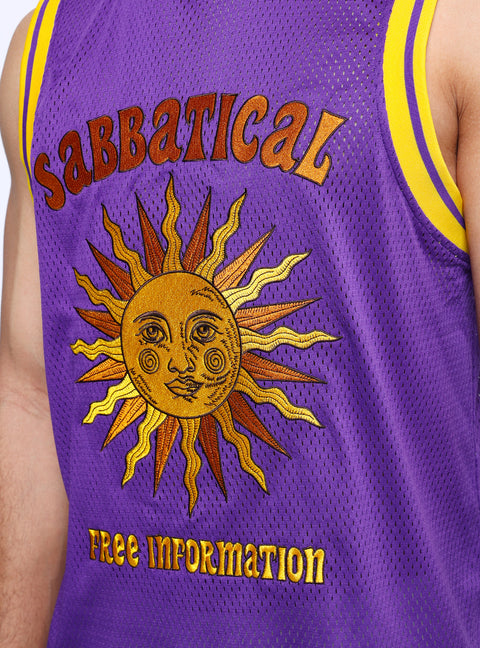Sabbatical Free Information Jersey Purple Rain