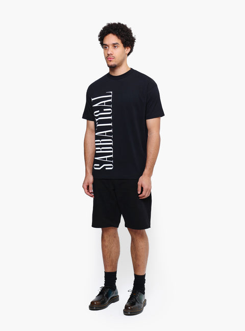 Sabbatical Sabbatical Logo T-Shirt Black"