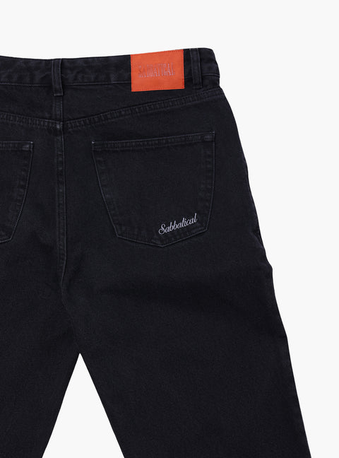 Sabbatical 516 Denim Jeans Washed Black