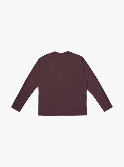 Sabbatical Cross Logo Longsleeve Button Brown