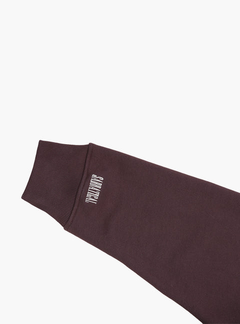 Sabbatical Ducks Crewneck Button Brown