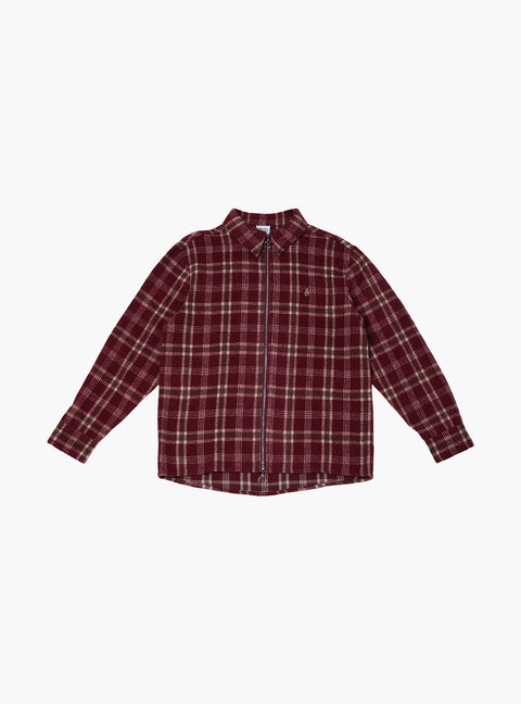 Sabbatical Salvatore Flannel Shirt Cabernet