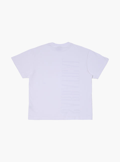 Sabbatical Logo T-Shirt White Black