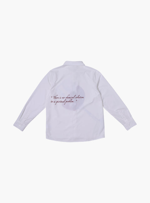 Sabbatical Wine Solution Shirt White