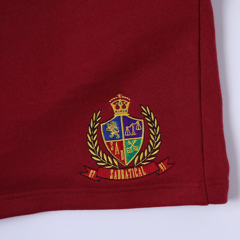 Sabbatical Crest Shorts Sapphire Red