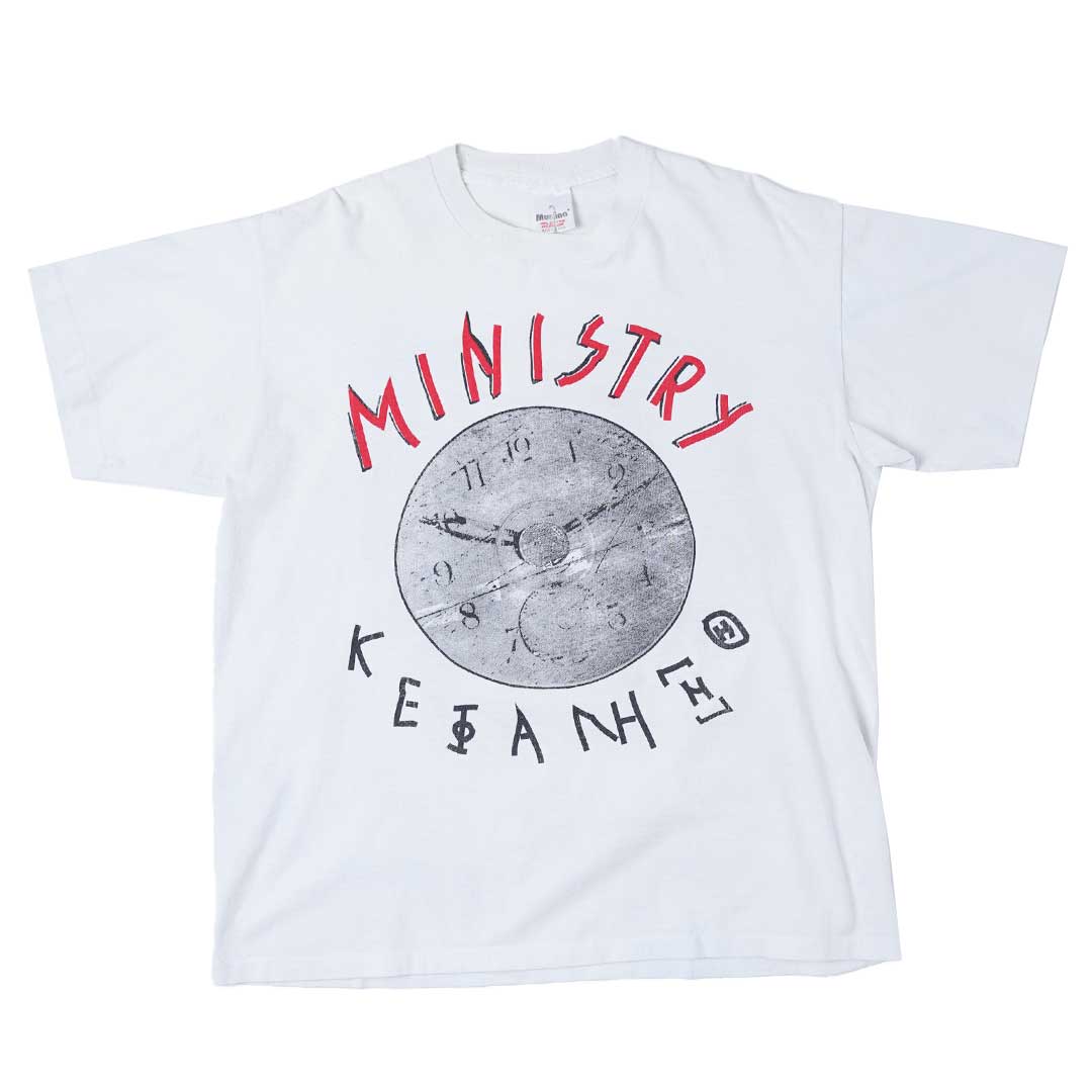 Vintage 90s Ministry 'ΚΕΦΑΛΗΞΘ' T-Shirt – Sabbatical Vintage