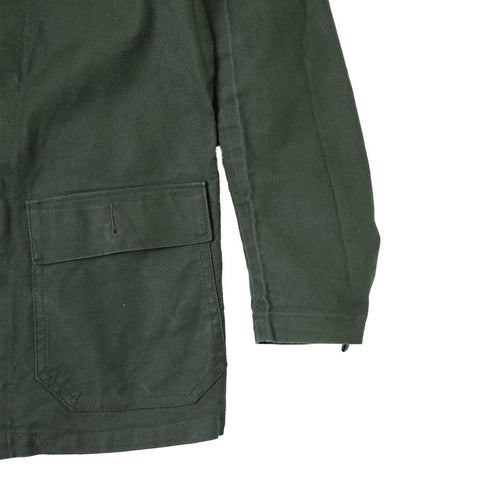 Vintage Swedish Military Army Green C44 Field Jacket