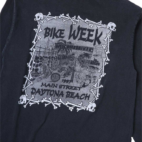 Vintage 1997 Daytona Beach Bike Week Long Sleeve T-Shirt