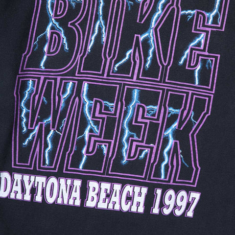 Vintage 1997 Daytona Beach Bike Week Long Sleeve T-Shirt
