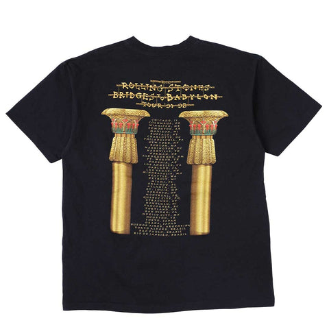 Vintage 1997 The Rolling Stones Bridged To Babylon Tour T-Shirt