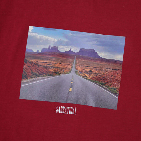 Sabbatical Valley T-Shirt Sapphire Red